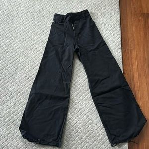 Zara black marine cut jeans
